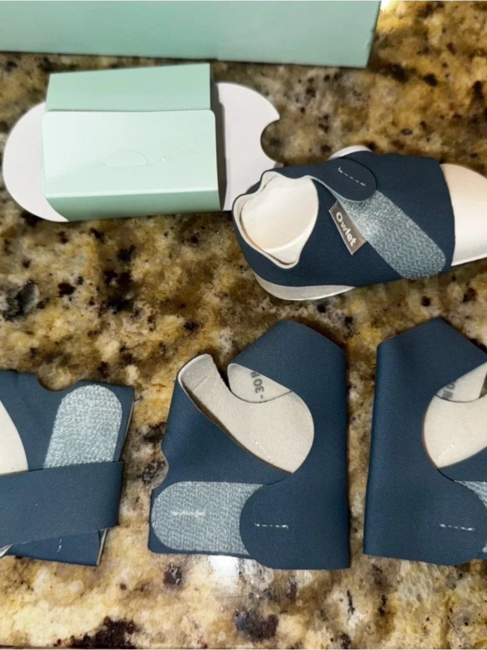 Owlet Smart Sock Wearable Baby Monitor - Navy